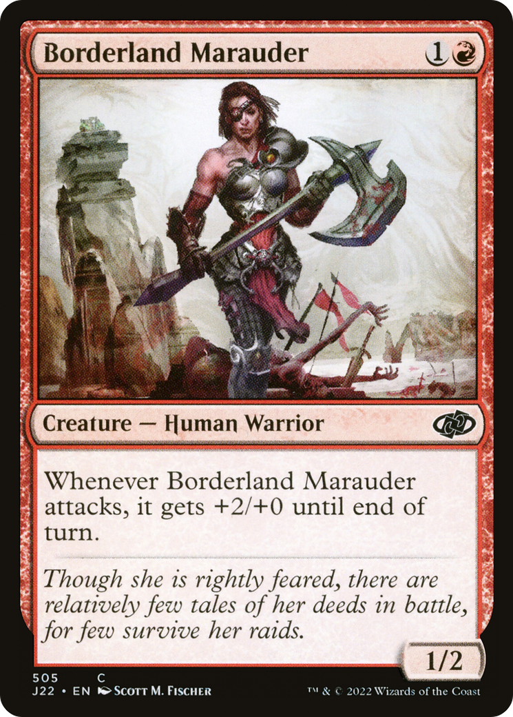 Borderland Marauder (J22-505) [Jumpstart 2022] MTG Single Wizards of the Coast