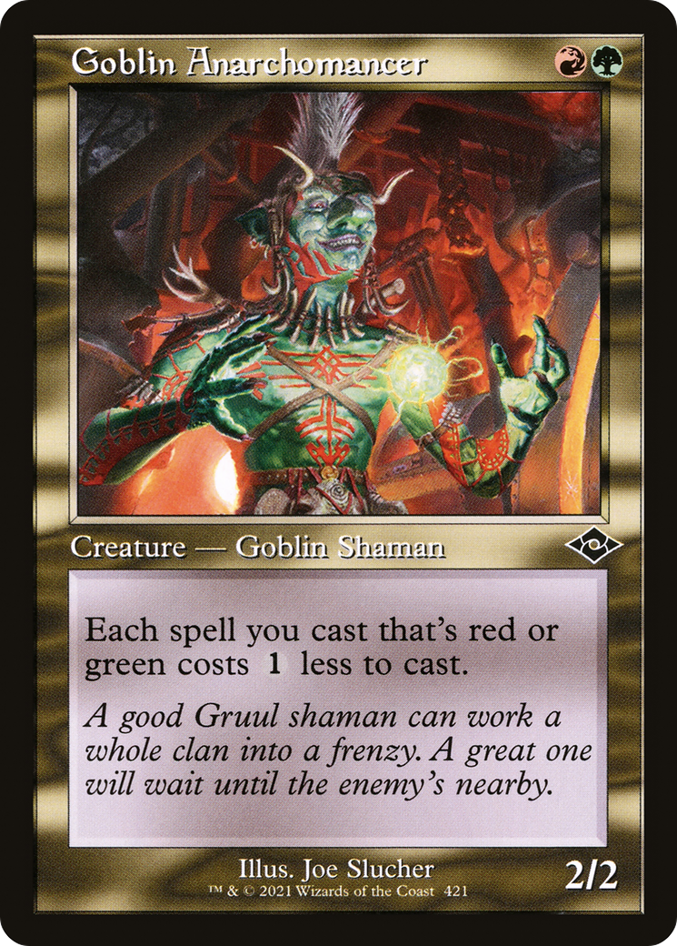 Goblin Anarchomancer (MH2-421) [Modern Horizons 2] Foil MTG Single Wizards of the Coast