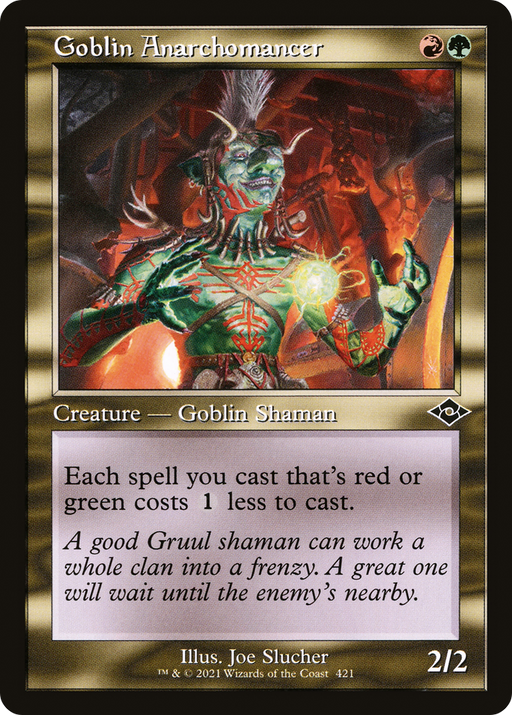 Goblin Anarchomancer (MH2-421) [Modern Horizons 2] MTG Single Modern Horizons 2