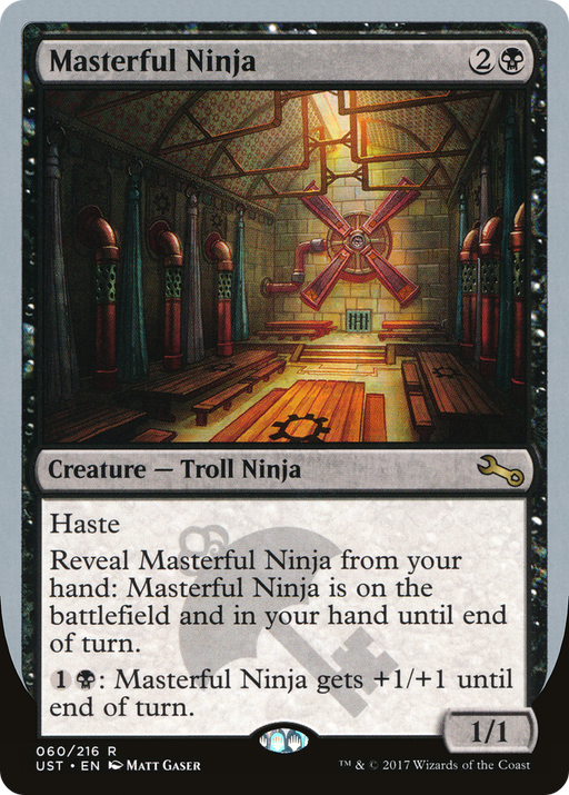Masterful Ninja (UST-060) [Unstable] MTG Single Wizards of the Coast