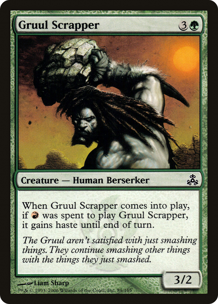 Gruul Scrapper (GPT-089) [Guildpact] MTG Single Wizards of the Coast