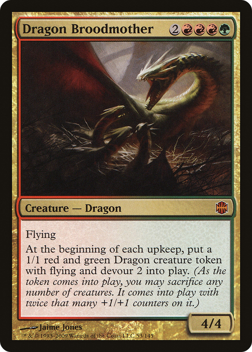 Dragon Broodmother (ARB-053) [Alara Reborn] MTG Single Wizards of the Coast