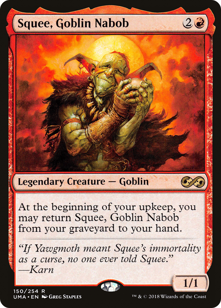Squee, Goblin Nabob (UMA-150) [Ultimate Masters] MTG Single Wizards of the Coast