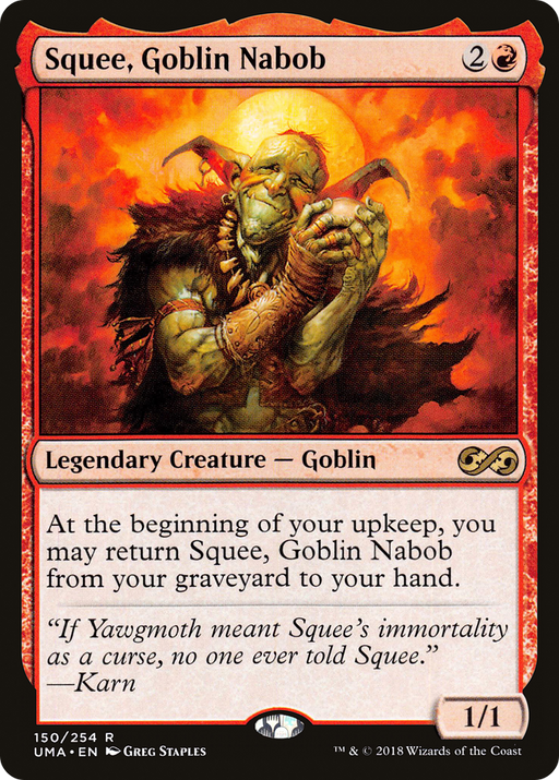 Squee, Goblin Nabob (UMA-150) [Ultimate Masters] MTG Single Wizards of the Coast