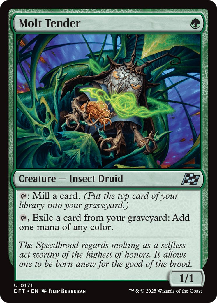 Molt Tender (DFT-171) [Aetherdrift] MTG Single Wizards of the Coast