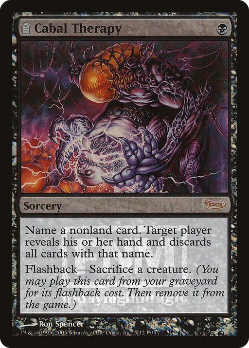 Cabal Therapy (FNM-005) [Misc] Friday Night Magic 2005 Foil MTG Single Wizards of the Coast