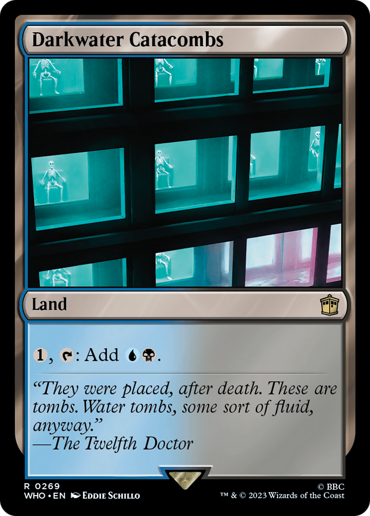 Darkwater Catacombs (WHO-269) [Doctor Who] MTG Single Wizards of the Coast
