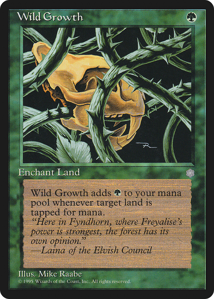 Wild Growth (ICE-) [Ice Age] MTG Single Wizards of the Coast
