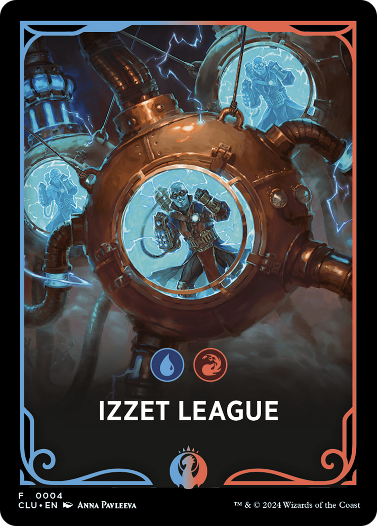 Izzet League (FCLU-004) [Tokens] Ravnica: Clue Edition Front Cards MTG Single Wizards of the Coast