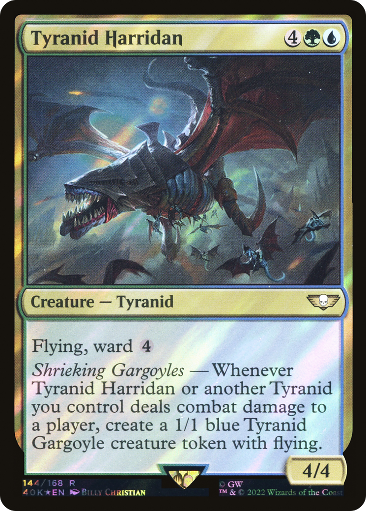 Tyranid Harridan (40K-144★) [Warhammer 40,000 Commander] Foil MTG Single Wizards of the Coast