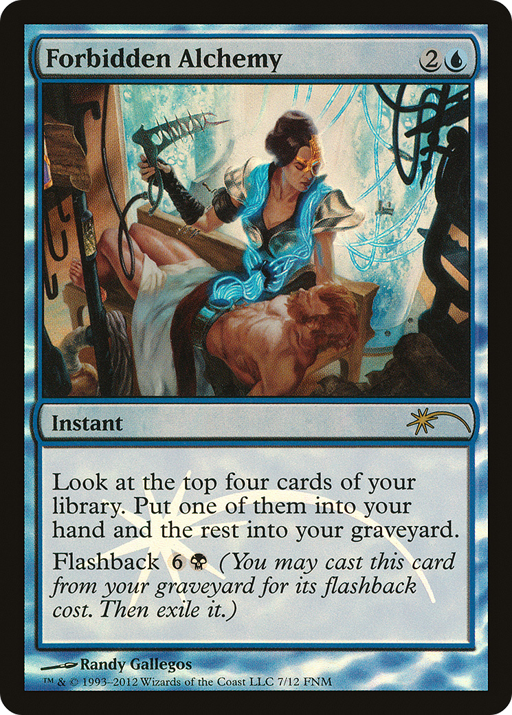 Forbidden Alchemy (FNM-007) [Misc] Friday Night Magic 2012 Foil MTG Single Wizards of the Coast