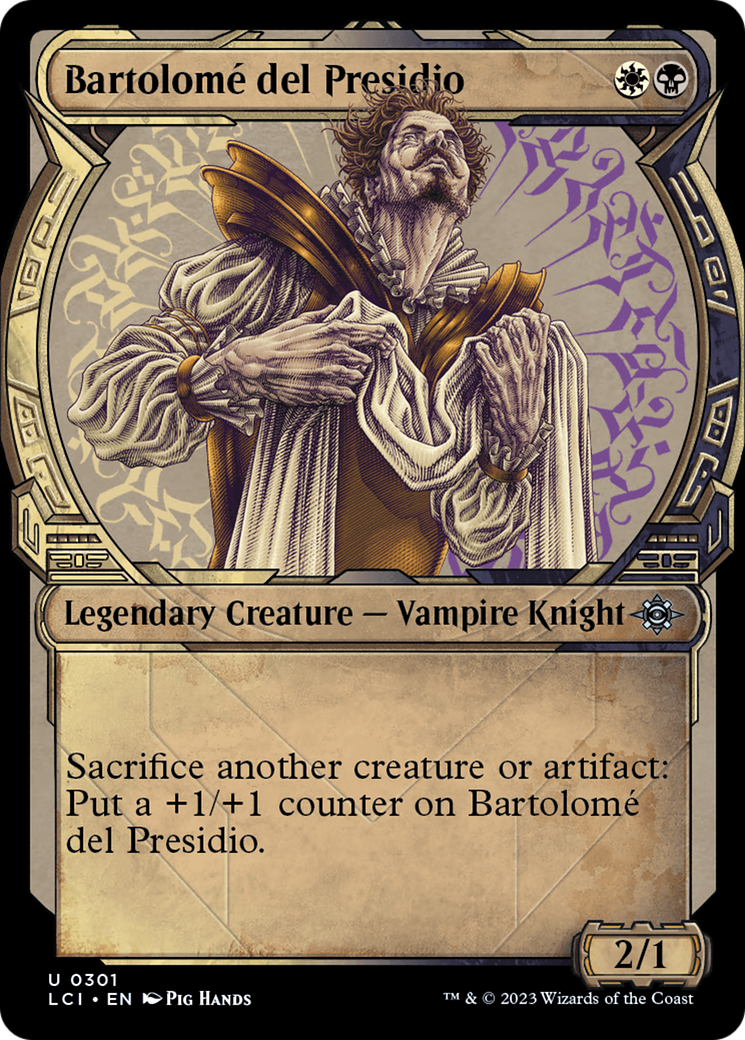Bartolome del Presidio (LCI-301) [The Lost Caverns of Ixalan] (Showcase) MTG Single Wizards of the Coast