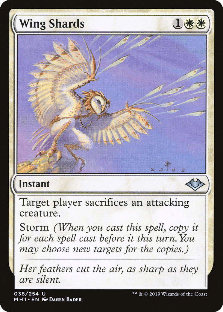 Wing Shards (MH1-038) [Modern Horizons] Foil MTG Single Modern Horizons