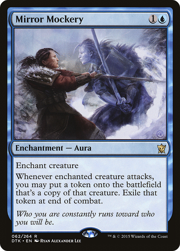 Mirror Mockery (DTK-062) [Dragons of Tarkir] Foil MTG Single Wizards of the Coast