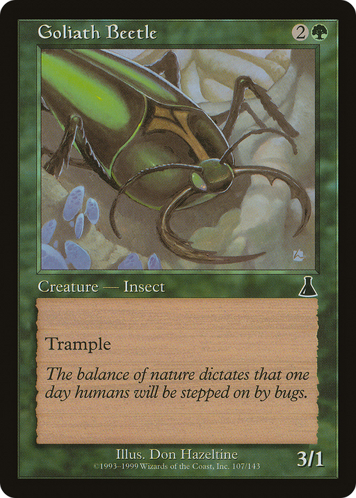 Goliath Beetle (UDS-107) [Urza's Destiny] MTG Single Wizards of the Coast