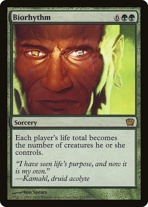 Biorhythm (9ED-231) [9th Edition] MTG Single Wizards of the Coast