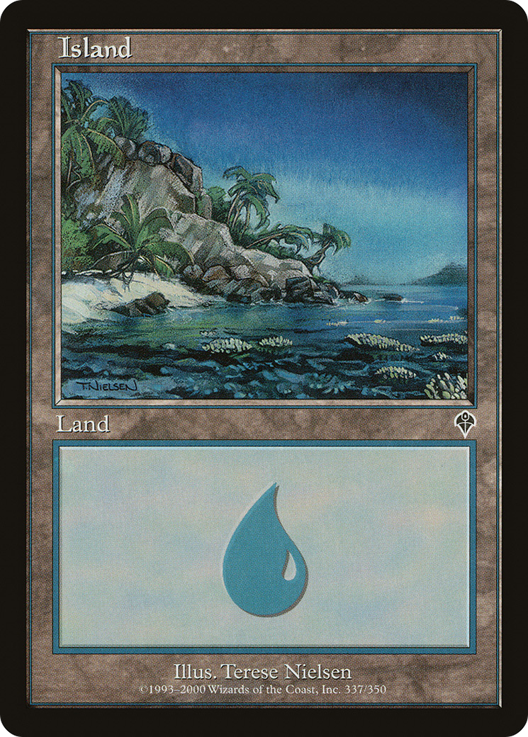 Island (337) (INV-337) [Invasion] MTG Single Wizards of the Coast