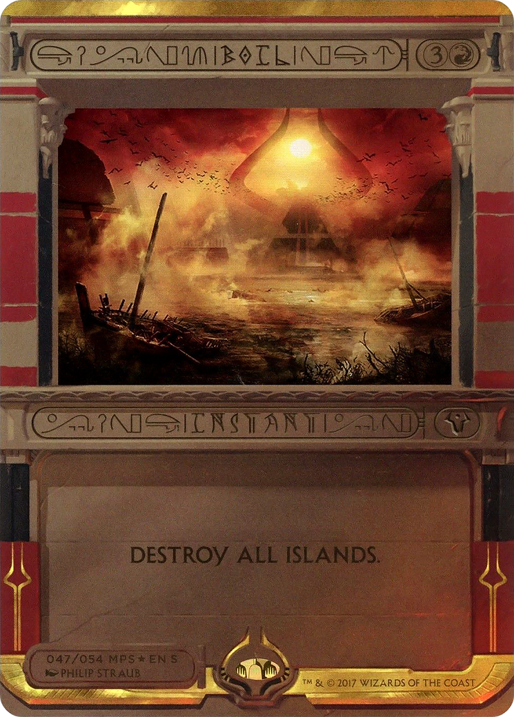 Boil (MPS2-047) [Amonkhet Invocations] (Borderless) Foil MTG Single Wizards of the Coast