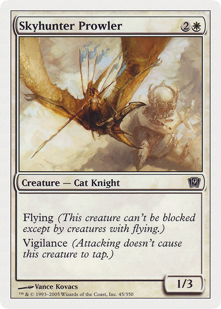 Skyhunter Prowler (9ED-) [9th Edition] Foil MTG Single Wizards of the Coast