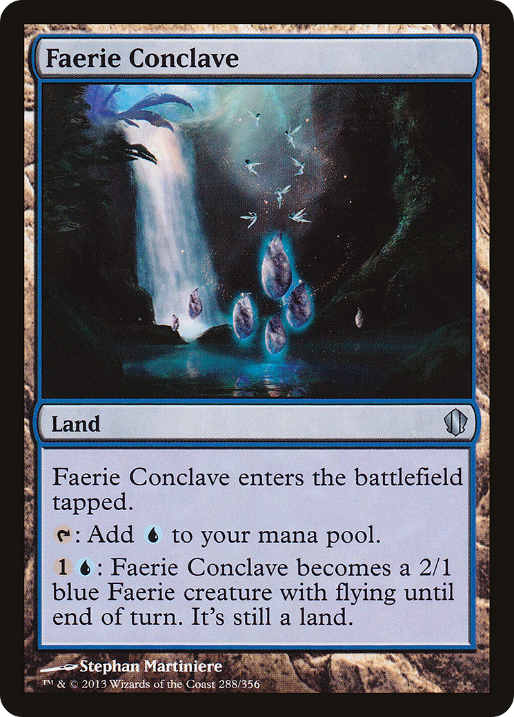 Faerie Conclave (C13-288) [Commander 2013] MTG Single Wizards of the Coast