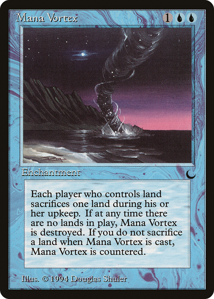 Mana Vortex (DRK-031) [Oldschool] The Dark MTG Single Wizards of the Coast