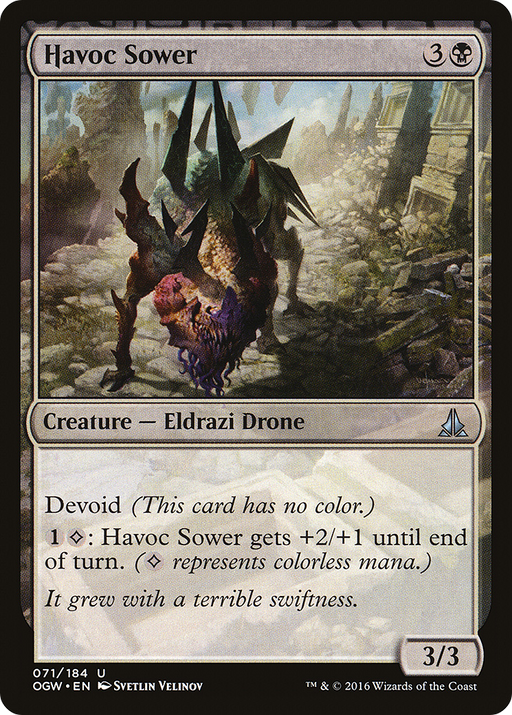 Havoc Sower (OGW-071) [Oath of the Gatewatch] MTG Single Wizards of the Coast