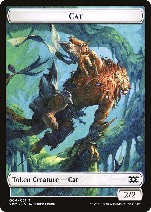 Cat (T2XM-004) [Tokens] Double Masters Tokens Foil MTG Single Wizards of the Coast
