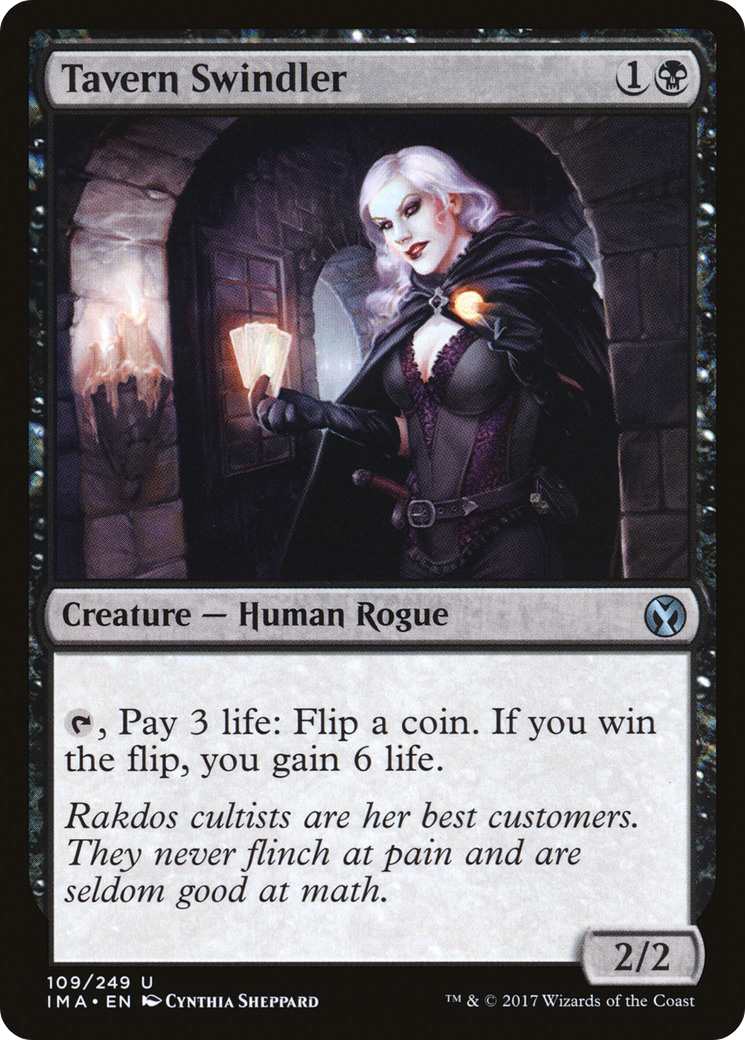 Tavern Swindler (IMA-109) [Iconic Masters] Foil MTG Single Wizards of the Coast