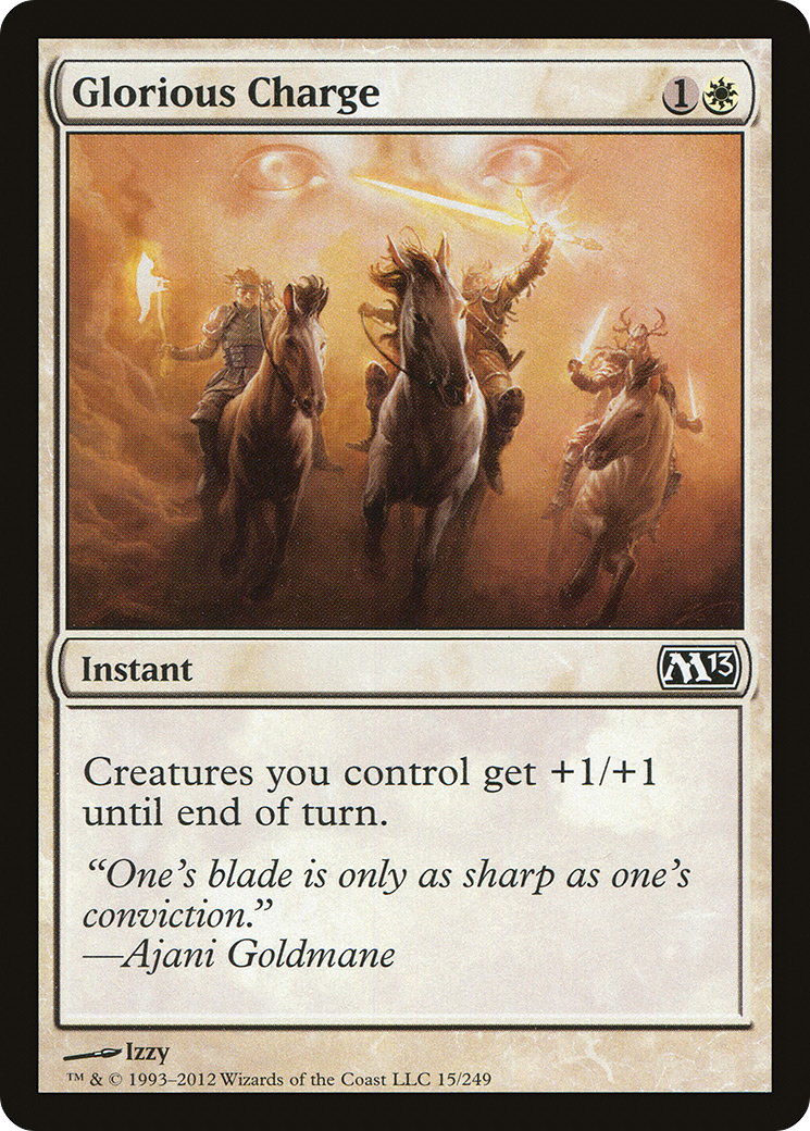 Glorious Charge (M13-015) [Magic 2013] MTG Single Wizards of the Coast