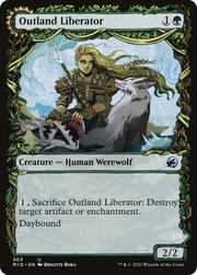 Outland Liberator (MID-303) [Innistrad: Midnight Hunt] (Showcase) MTG Single Wizards of the Coast