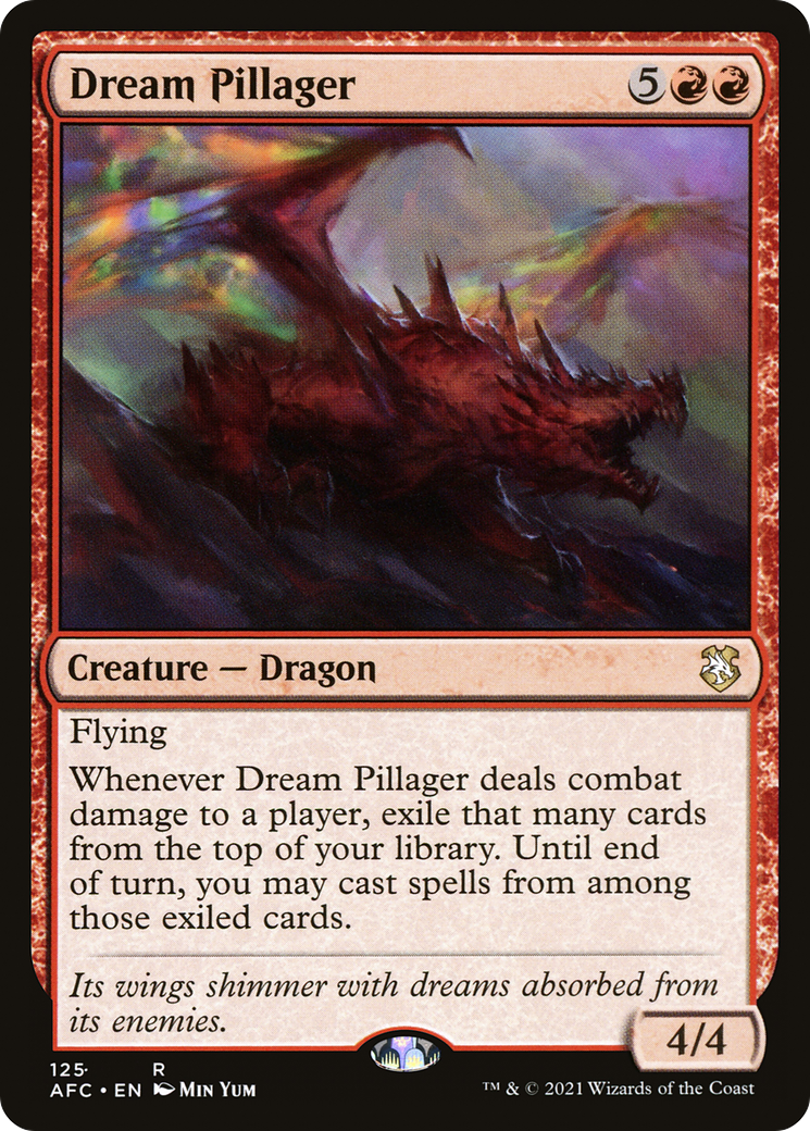 Dream Pillager (AFC-125) [Forgotten Realms Commander] MTG Single Wizards of the Coast