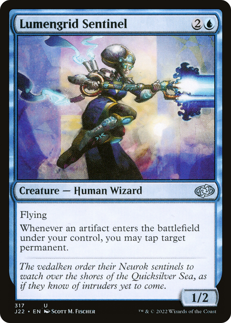 Lumengrid Sentinel (J22-317) [Jumpstart 2022] MTG Single Wizards of the Coast