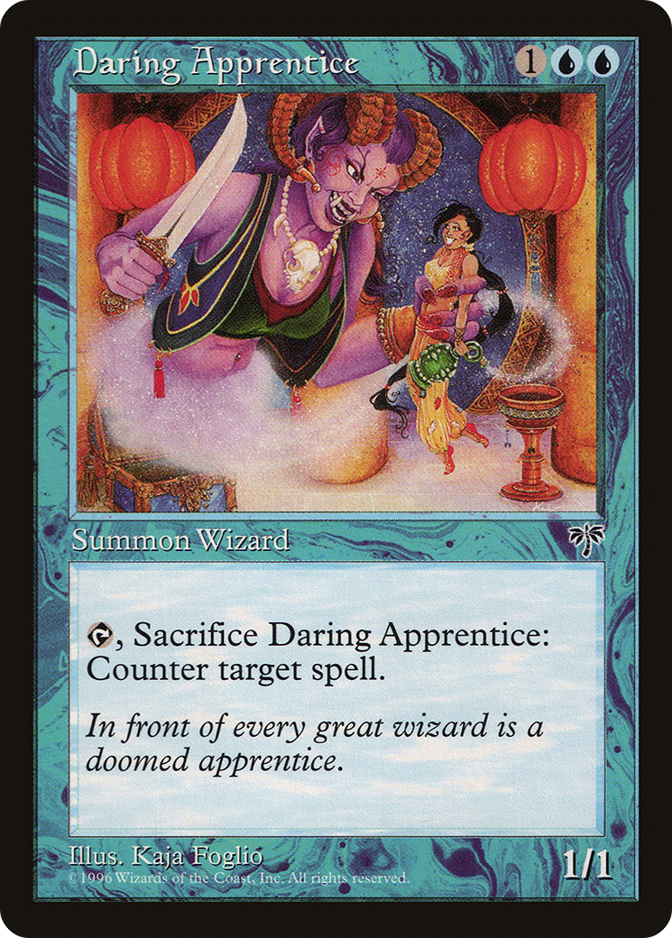 Daring Apprentice (MIR-) [Mirage] MTG Single Wizards of the Coast