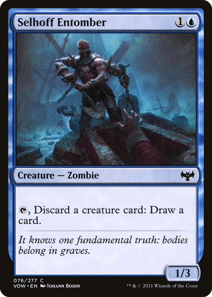 Selhoff Entomber (VOW-076) [Innistrad: Crimson Vow] Foil MTG Single Wizards of the Coast