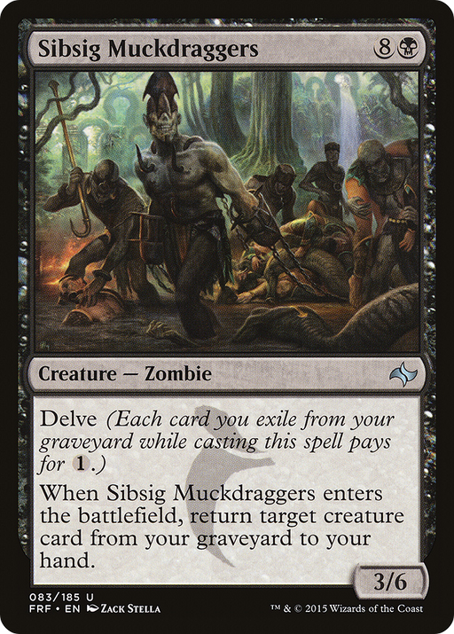 Sibsig Muckdraggers (FRF-083) [Fate Reforged] MTG Single Wizards of the Coast