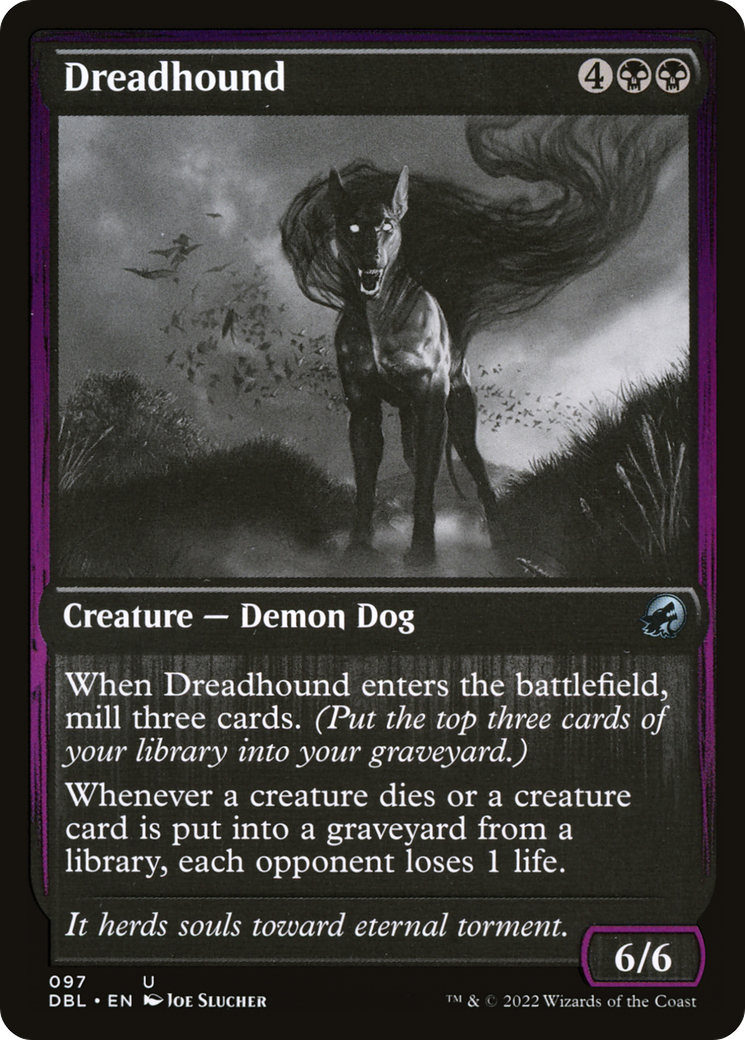 Dreadhound (DBL-097) [Innistrad: Double Feature] MTG Single Wizards of the Coast