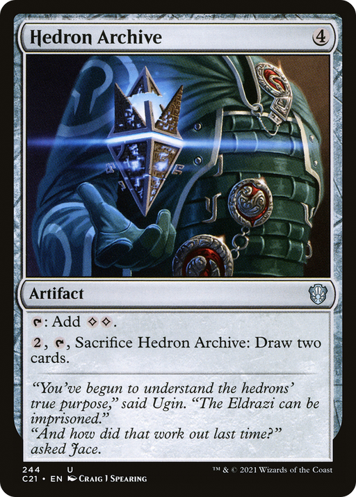 Hedron Archive (C21-244) [Commander 2021] MTG Single Wizards of the Coast