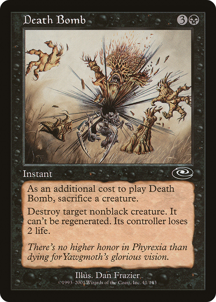 Death Bomb (PLS-041) [Planeshift] MTG Single Wizards of the Coast