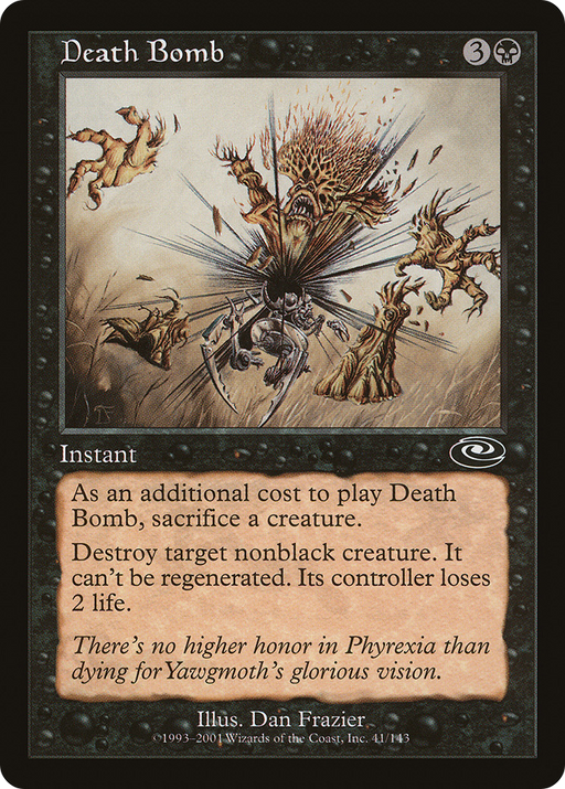 Death Bomb (PLS-041) [Planeshift] MTG Single Wizards of the Coast