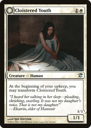 Cloistered Youth (ISD-008) [Innistrad] MTG Single Wizards of the Coast