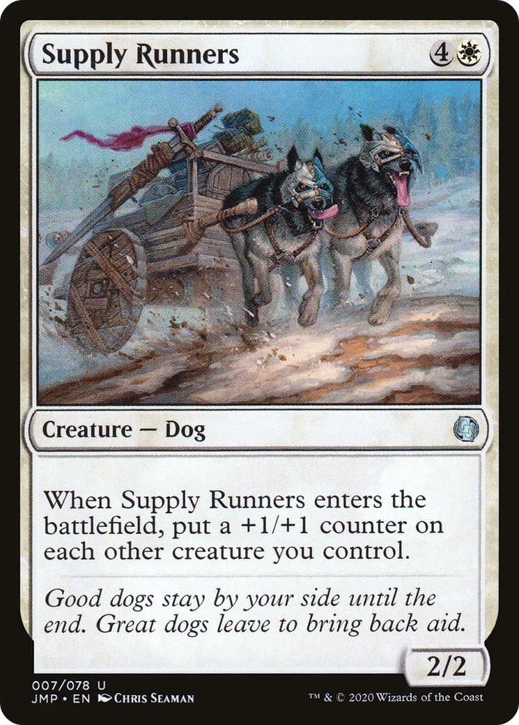 Supply Runners (JMP-007) [Jumpstart] MTG Single Wizards of the Coast