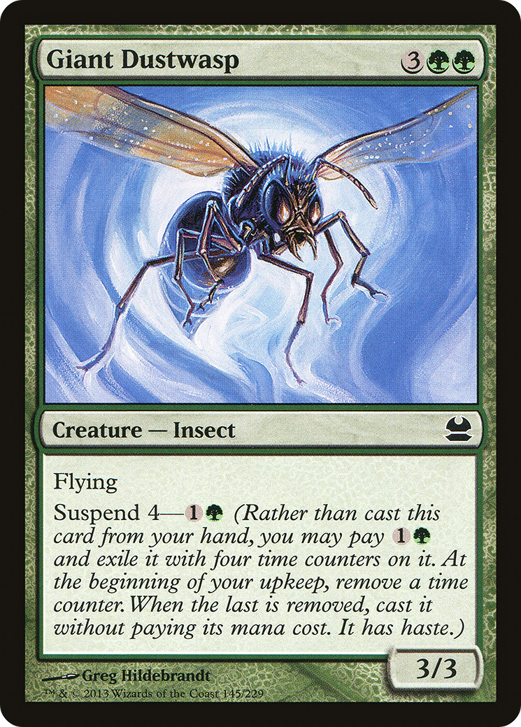 Giant Dustwasp (MMA-145) [Modern Masters] Foil MTG Single Modern Masters