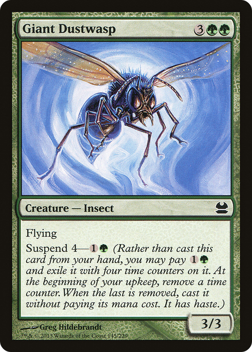 Giant Dustwasp (MMA-145) [Modern Masters] Foil MTG Single Modern Masters