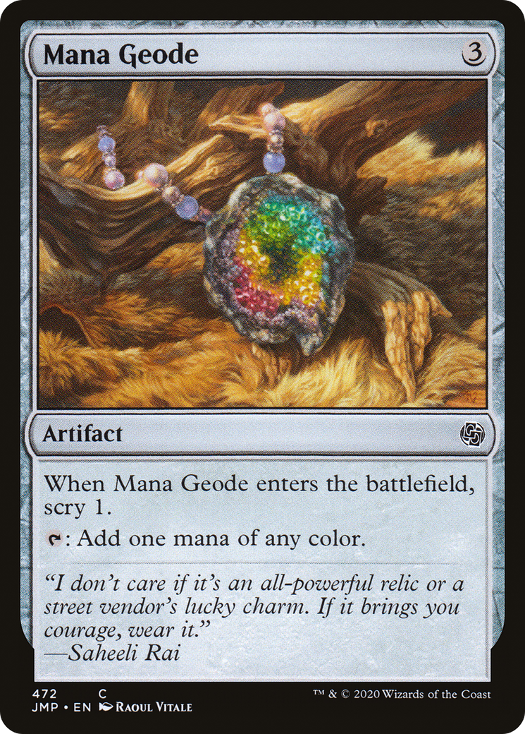 Mana Geode (JMP-472) [Jumpstart] MTG Single Wizards of the Coast