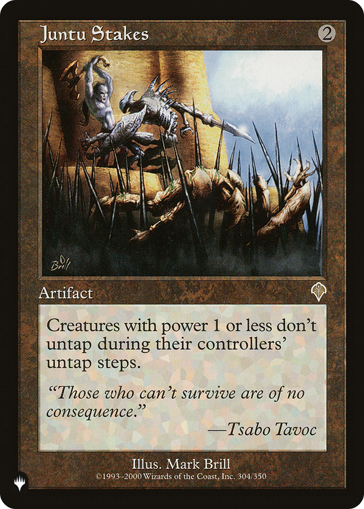Juntu Stakes (LIST-INV-304) [Mystery Booster] The List MTG Single Wizards of the Coast