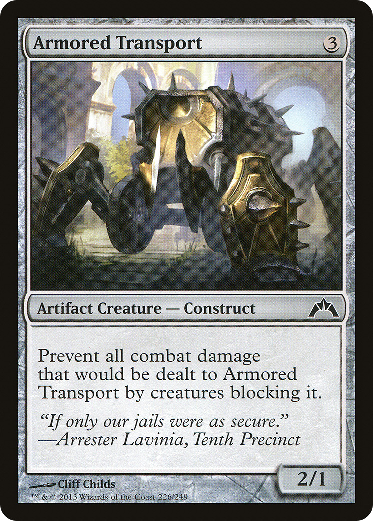 Armored Transport (GTC-226) [Gatecrash] MTG Single Wizards of the Coast