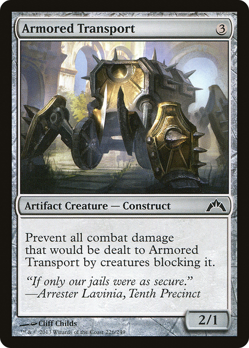 Armored Transport (GTC-226) [Gatecrash] MTG Single Wizards of the Coast