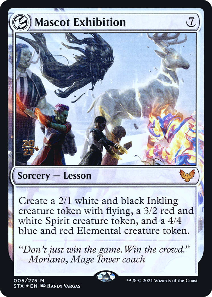 Mascot Exhibition (PRE-005) [Strixhaven: School of Mages Promos] Foil MTG Single Wizards of the Coast