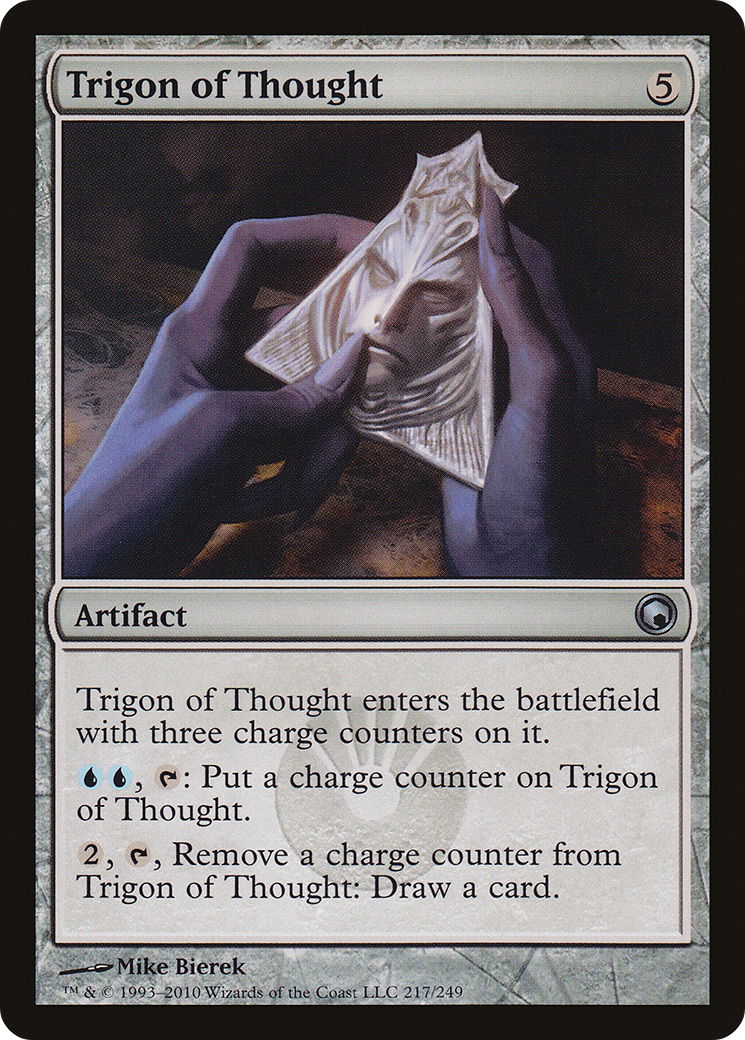 Trigon of Thought (SOM-217) [Scars of Mirrodin] MTG Single Wizards of the Coast