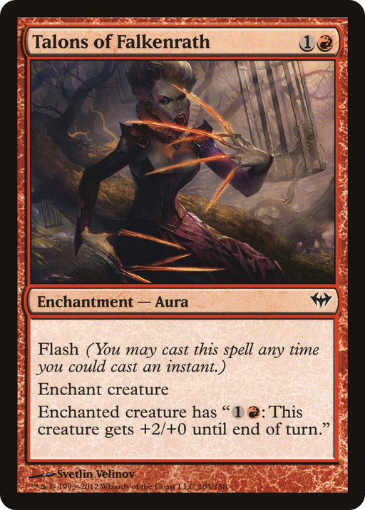 Talons of Falkenrath (DKA-105) [Dark Ascension] MTG Single Wizards of the Coast